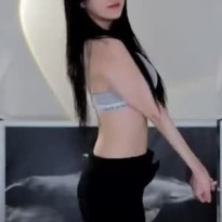 문월 CK 캘빈클라인 회색 브라 입고 제로투