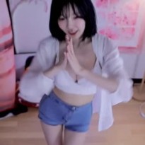 흰 브라렛 무브먼트가 엄청난 수련수련 천장캠