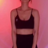 쵸단 아디다스 탱크탑 찰랑거리는 가슴