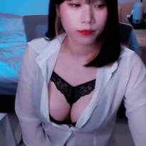 BJ 요캉 검은 하네스 브라 엄청 야한 가슴