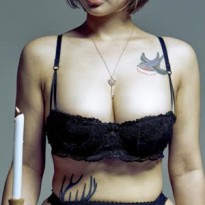 E- 거니 블랙 란제리 육덕 몸매