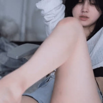 남잘알인 BJ 문월 꿀벅지 청 핫팬츠