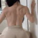 운동 많이 한 ㅊㅈ 상의 탈의 뒷태