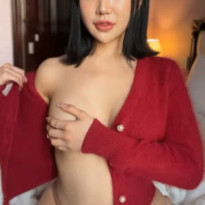 딱풀 진동 안마기女 모델 이아이 손브라